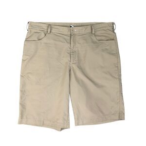 Nike Shorts Mens 36 Khaki Golf Fit Dry Moisture Wick Performance Chino